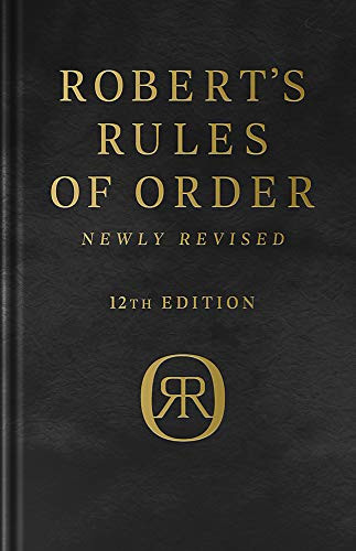 Robert's Rules of Order Newly Revised Deluxe