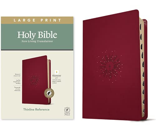 NLT Large Print Thinline Reference Holy Bible