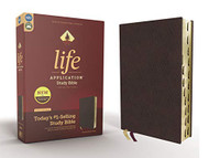 NIV Life Application Study Bible Burgundy