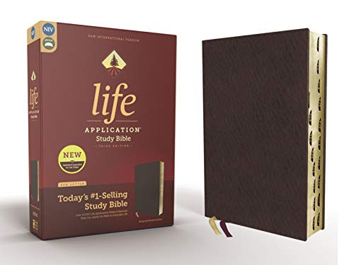 NIV Life Application Study Bible Burgundy