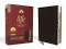 NIV Life Application Study Bible Large Print Bonded Leather Black Red