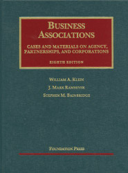 Business Associations Cases And Materials On Agency Partnerships And Corporations