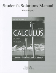 Calculus For Business Economics & The Social And Life Sciences   by  Laurence Hoffmann