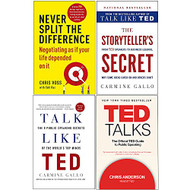 Never Split the Difference The Storyteller's Secret Talk Like TED