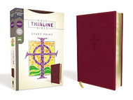 NRSV Thinline Bible Giant Print Leathersoft Burgundy Comfort Print