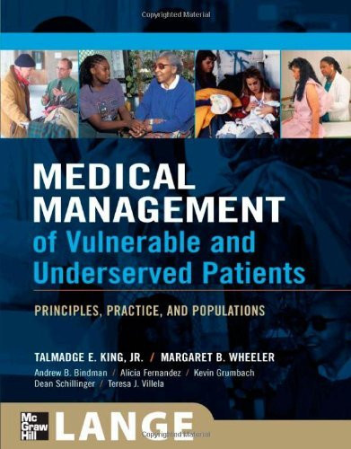 Medical Management Of Vulnerable And Underserved Patients