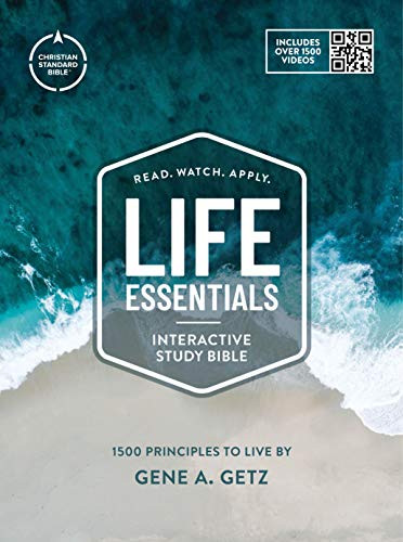 CSB Life Essentials Interactive Study Bible with Jacket