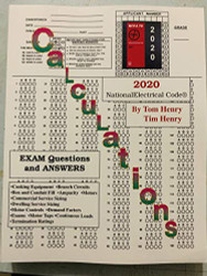 2020 Calculations for the Electrical Exam by Tom Henry