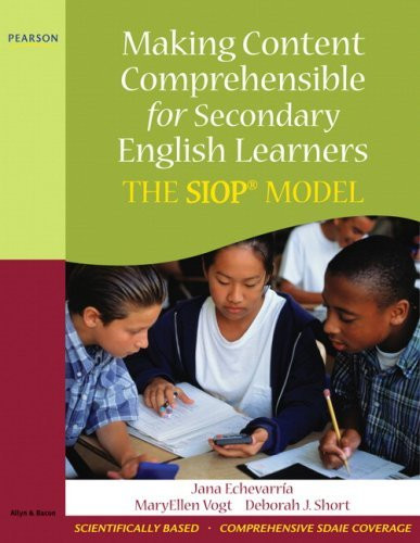 Making Content Comprehensible For Secondary English Learners