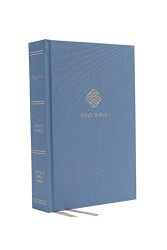 NRSV Catholic Bible Journal Edition Cloth over Board Blue Comfort Print