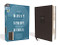 NIV Quest Study Bible Leathersoft Black Comfort Print