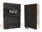 NIV Thinline Bible Large Print Premium Goatskin Leather Black Premier