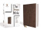 Jesus Bible NIV Edition Leathersoft Brown Thumb Indexed Comfort Print