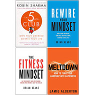 5 AM Club Rewire Your Mindset The Fitness Mindset Meltdown 4 Books Collection Set
