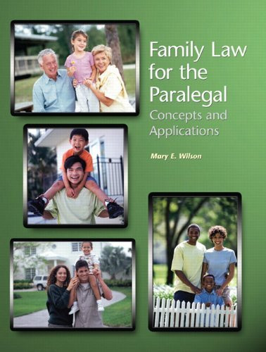 Family Law For The Paralegal