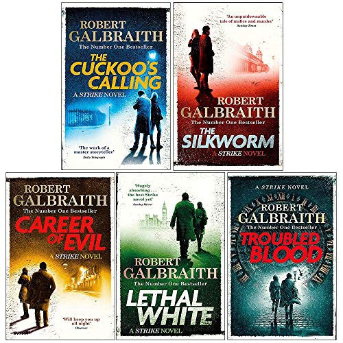 Cormoran Strike Series Robert Galbraith 5 Books Collection Set