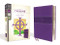 NRSV Thinline Bible Large Print Leathersoft Purple Comfort Print