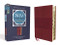 NIV Study Bible Fully Large Print Leathersoft Burgundy Red Letter