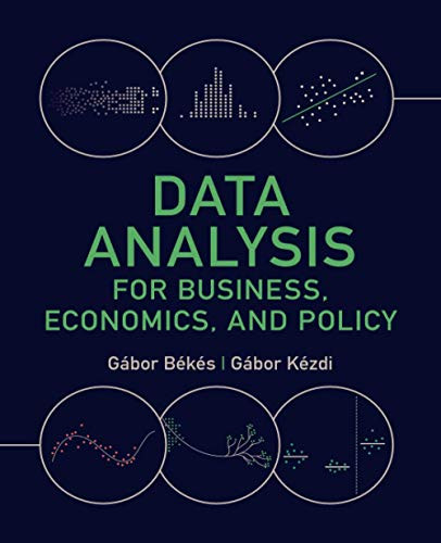 Data Analysis for Business Economics and Policy