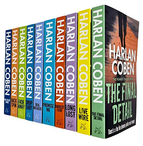 Harlan Coben Myron Bolitar Series Collection 1-10 Books Set