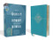 NIV Quest Study Bible Leathersoft Teal Comfort Print