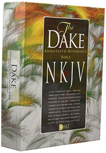 Dake NKJV Black Bonded Leather Medium Print