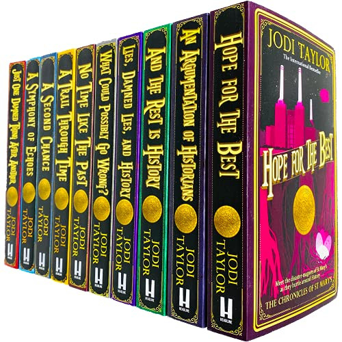 Chronicles of St. Mary's Series 10 Books Collection Set by Jodi Taylor