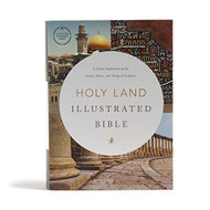 CSB Holy Land Illustrated Bible Black Letter Full-Color Design