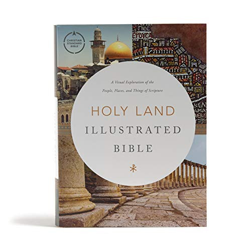 CSB Holy Land Illustrated Bible Black Letter Full-Color Design