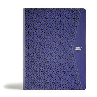 CSB Tony Evans Study Bible Purple Black Letter Study Notes and