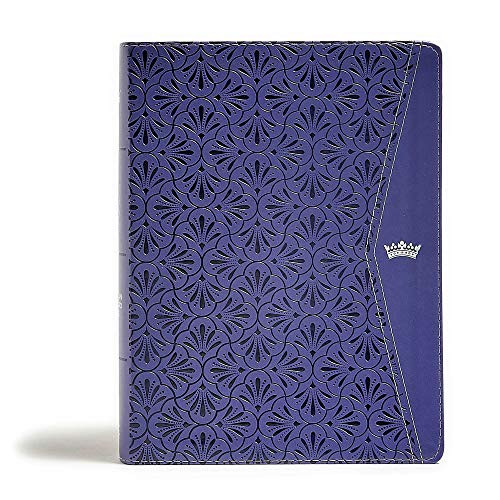 CSB Tony Evans Study Bible Purple Black Letter Study Notes and