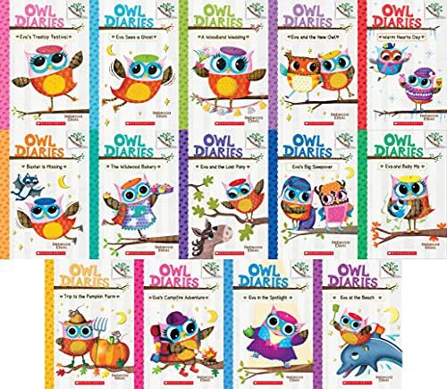 Owl Diaries 14 Books Series Set