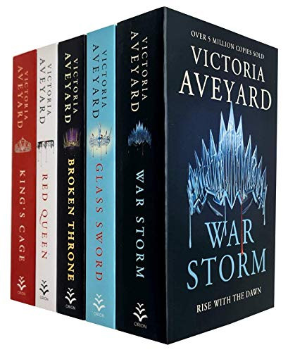 Victoria Aveyard Red Queen Series 5 Books Collection Set by Victoria Aveyard