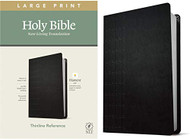 NLT Large Print Thinline Reference Holy Bible