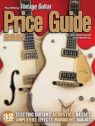 Official Vintage Guitar Magazine Price Guide 2021