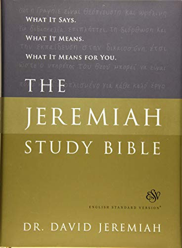 Jeremiah Study Bible ESV
