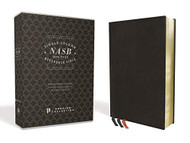 NASB Single-Column Reference Bible Wide Margin Premium Goatskin