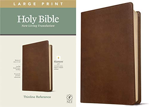 NLT Large Print Thinline Reference Holy Bible