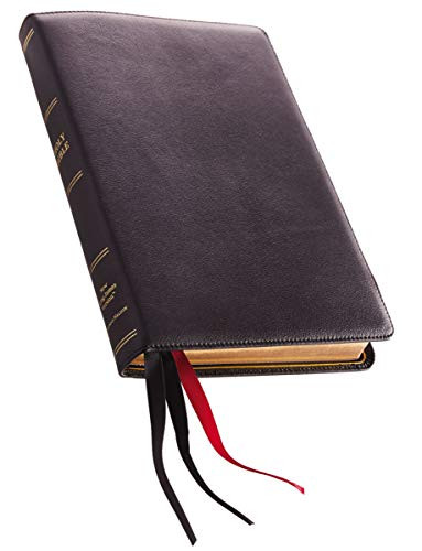 NKJV Thinline Reference Bible Large Print Premium Goatskin Leather