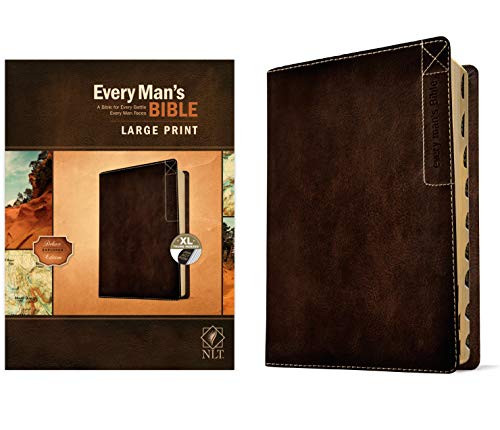 Every Man's Bible NLT Large Print Deluxe Explorer Edition