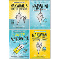 Narwhal and Jelly Series 4 Books Collection Set By Ben Clanton