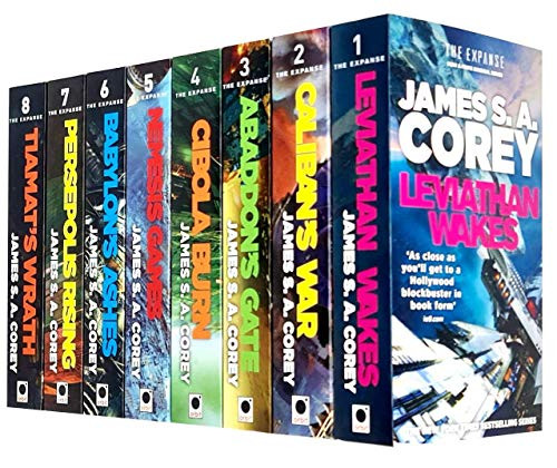 James S A Corey Expanse Series 8 Books Collection Set