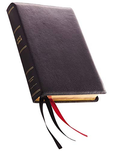 KJV Reference Bible Center-Column Giant Print Premium Goatskin