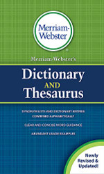Merriam-Webster's Dictionary and Thesaurus New Edition