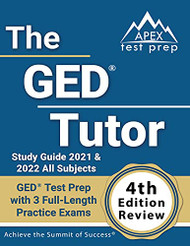 GED Tutor Study Guide 2021 and 2022 All Subjects