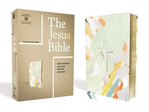 Jesus Bible Artist Edition ESV Leathersoft Multi-color/Teal