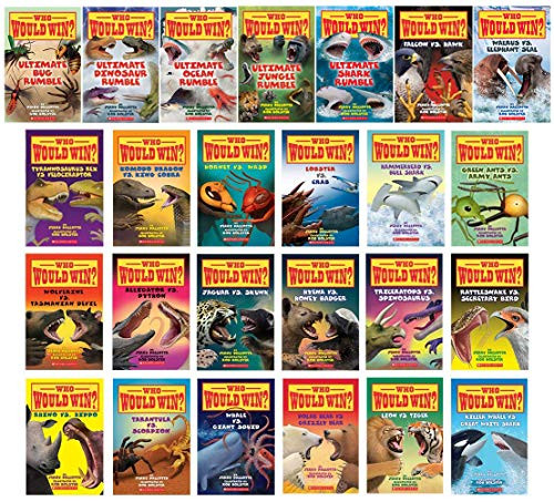 Who Would Win Complete Collection 25 Books Book Series Kids