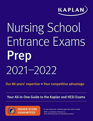 Nursing School Entrance Exam Preps 2021-2022