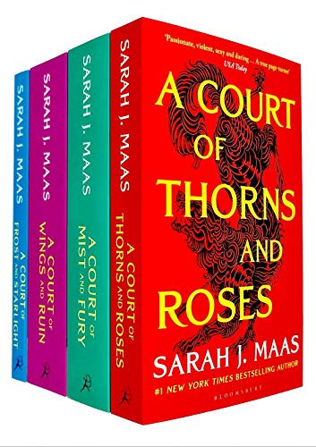 Court of Thorns and Roses Series Sarah J. Maas 4 Books Collection Set