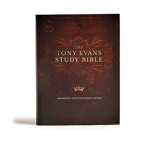 CSB Tony Evans Study Bible Black Letter Study Notes and